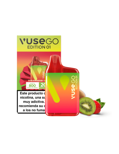 10 Pod Desechable Strawberry Kiwi GO 800 by Vuse