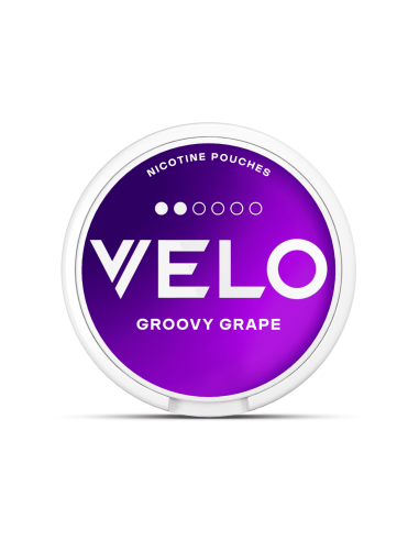 5 VELO Nicotines Pouches - Groovy Grape 6MG