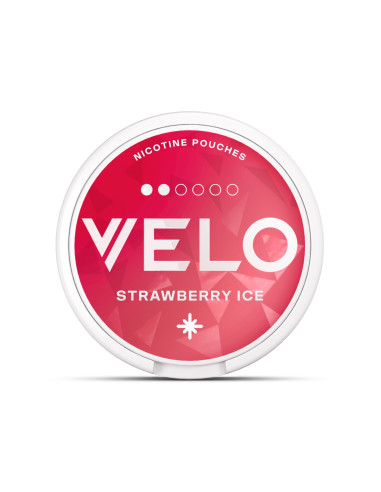 5 VELO Nicotines Pouches - Strawberry Ice 6MG