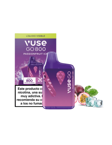 10 Pod Desechable Passionfruit Ice GO 800 by Vuse