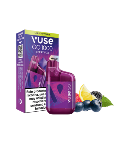 10 Pod Desechable Berry Fizz GO 1000 Box by Vuse