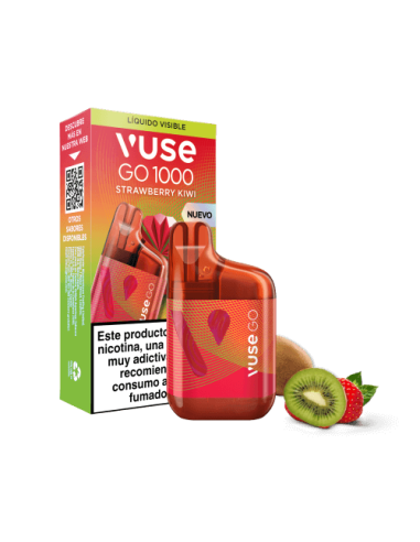 10 Pod Desechable Strawberry Kiwi GO 1000 Box by Vuse