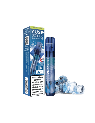 10 Pod Desechable Blueberry Ice GO 1000 by Vuse