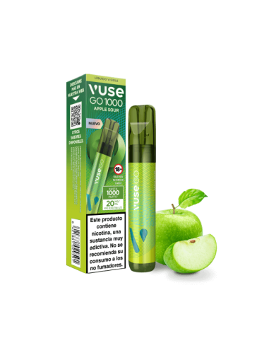 10 Pod Desechable Apple Sour GO 1000 by Vuse