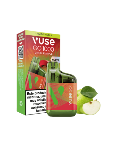 10 Pod Desechable Double Apple GO 1000 Box by Vuse